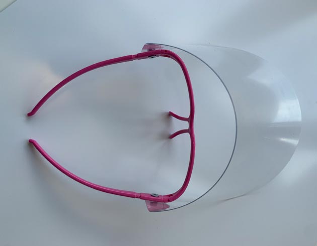 Gesichtsvisier Schutzbrille Visier-Brille mit Tröpfchenschutz - eproto